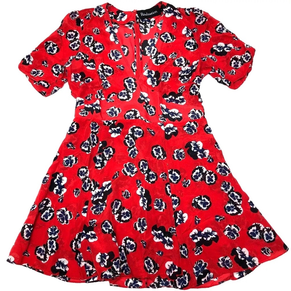Realisation Authentic Ozzie Dress Large Pansy